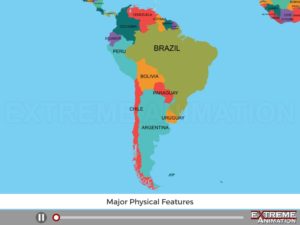 SOUTH AMERICA PHYSICAL FEATURES