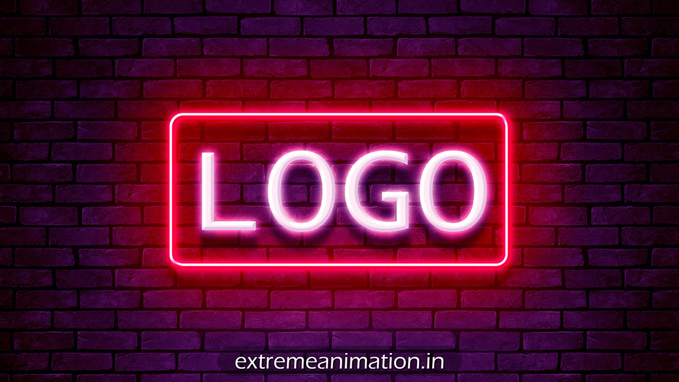 Logo on Wall Text Effect
